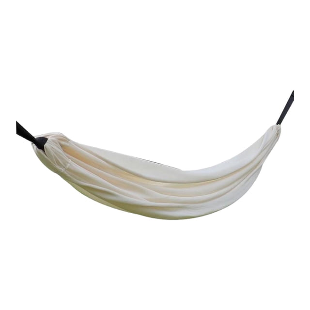 S SERENABLE Hamac de Camping Lit de Couchage pour Adultes Lit en Filet pour Extérieur Jardin Randonnée Blanc