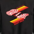 thumbnail image 3 of Hot Wheels - Valentine's You Make My Heart Race - Toddler And Youth Crewneck Fleece Sweatshirt, 3 of 5