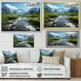thumbnail image 4 of Designart "Alaska horizon I" Landscapes Floater Framed Canvas Print, 4 of 7
