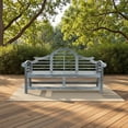 thumbnail image 2 of Safavieh Khara Indoor/Outdoor Contemporary Garden Bench, 2 of 7