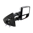 thumbnail image 5 of KarParts360 For Ford F-150 2008-2014 Door Mirrors Driver and Passenger Side | Pair | Chrome | Power Heated | Manual Folding | w/Memory, Signal Light, Puddle Light | FO1320388, FO1321388 | 9L3Z17682EC, 5 of 6