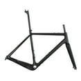 thumbnail image 6 of ICAN Carbon X-Gravel Bike Frameset Flat Mount BSA Thru-axle 12×100/12×142mm UD Matt Finish, 6 of 9