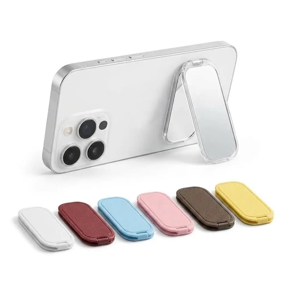 Kicpot 7 Pack Slim Foldable Cellphone Desk Stand, Phone Stands for Cell Hones, Compact Adjustable Phone Holder Compatible