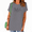 Grey, variant on UNISHE Women's Black One Line Bird Branch Psalm 89 1 Sing Goodness God Faith Graphic Short Sleeve Crewneck White Tops