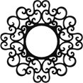 thumbnail image 2 of Ekena Millwork CMPP36RESBL Reims Architectural Grade PVC Pierced, Black Urethane Ceiling Medallions 36"OD x 13 3/4"ID x 1"P, 2 of 4