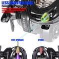 thumbnail image 6 of New Carbon Fibre Body Baitcasting Reel Max Grag 18kg 6.3:1 Brass Gear Saltwater Catfishing Trolling Shake Slowly Wheel Seawater, 6 of 15