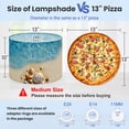 thumbnail image 2 of Beach Linen Drum Lampshades Seashell summer beach sea water Summer Summer time 13"x13"x10" Light Shade for Table Lamps Floor Lamps Drum Lamp Shades Lampshade Replacement Assembly Required, 2 of 8