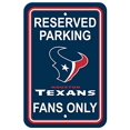 thumbnail image 2 of Houston Texans Plastic Parking Sign - Reserved Parking, 2 of 2
