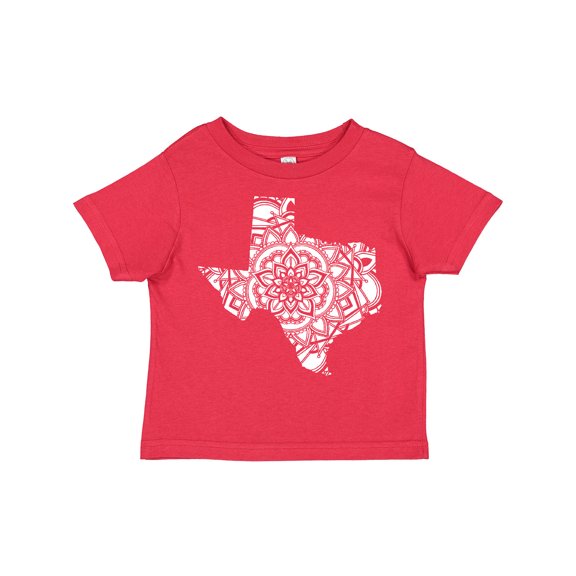 Inktastic Texas Silhouette Mandala Boys or Girls Toddler T-Shirt