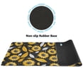thumbnail image 2 of JSTEL Sunflowers & Leaves Large Gaming Mouse Pad Big Mousepad Mice Keyboard Mat with Non-Slip Rubber Base for Computer Laptop Home & Office, 31.5 X 11.8 inch, 2 of 6