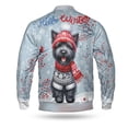 thumbnail image 2 of Hello Winter Scottish Terrier Smiling in Red Scarf Hat Welcome Christmas All Over Print 3D Baseball Jacket Scottie Dog Lover Gifts Bomber Jacket Softball - 00017, 2 of 6