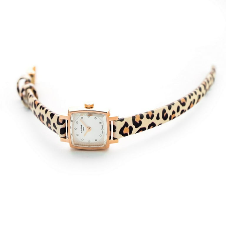 Tissot T-Lady Quartz Diamond Watch, Rose Gold Case