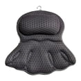 thumbnail image 1 of Almohada de baño Almohada de bañera SPA Essentials Malla Cómoda con ventosas Gris oscuro, 1 of 9