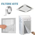 thumbnail image 2 of Kit Complet de Filtres pour Évent pour Chauffage, Registres d'Admission et Grilles, 2 of 4
