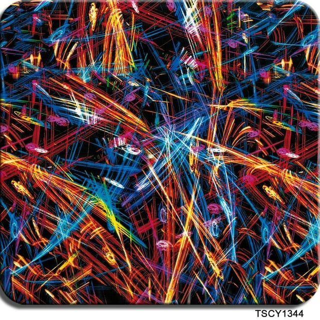 Film Hydrographique, Film d'Impression par Transfert d'Eau - Film Hydrographique à Trempage - Motif Abstrait - Film Graphique Haute Résolution 0,5 Mètre Multi-Couleur en Option, Facile à Utiliser