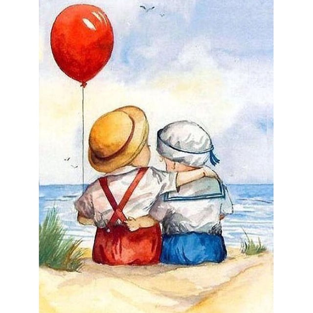 Pintura Diamante 5D DIY Cuadrado Niño Pequeño 25 Colores FLhrweasw 20X30cm Nuevo