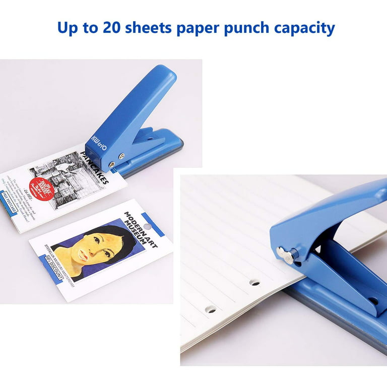 Atlas” Paper Hole Puncher Steel Made, Long Lasting. Home, School & Office  Use