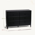 thumbnail image 6 of Little Seeds Aster 6-Drawer Dresser , True White, 6 of 13