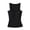 Black, variant on CHUMUD Womens Built-in Bra Cotton Tank Tops Sleeveless Square Neck Top Yoga Workout Running Going Out Tops