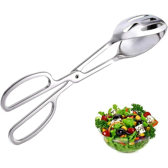Stainless steel salad tongs, barbecue tongs, buffet tongs
