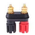 thumbnail image 5 of Yibooy Banana Plug Couple Terminals Red Black Connector Amplifier Binding Post Speaker, 5 of 9