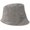 Suede Gray, variant on CoCopeaunts Bucket Hat for Women Spring Summer Suede Irregular Flat Top Bucket Cap Solid Color Fisherman Hats Outdoor Travel
