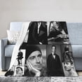 thumbnail image 6 of Fleece Throw Blanket for Couch Sofa or Bed, Michael X Fassbender Soft Fuzzy Plush Blanket, Luxury Flannel Lap Blanket, Super Cozy and Comfy for All Seasons 50x40 inch, 6 of 7