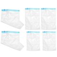 thumbnail image 1 of Compression Bags Travel Storage Holders Vacuum Compression Space Saving 6Pcs, 1 of 5