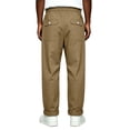 thumbnail image 6 of Babcutegg Big and Tall Mens Cotton Linen Pants Straight Leg Elastic Waist with Pockets Versatile Casual Trousers Size 4XL, 6 of 7