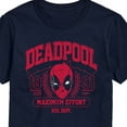thumbnail image 3 of Marvel Deadpool - Collegiate - Men's Short Sleeve Graphic T-Shirt, 3 of 5