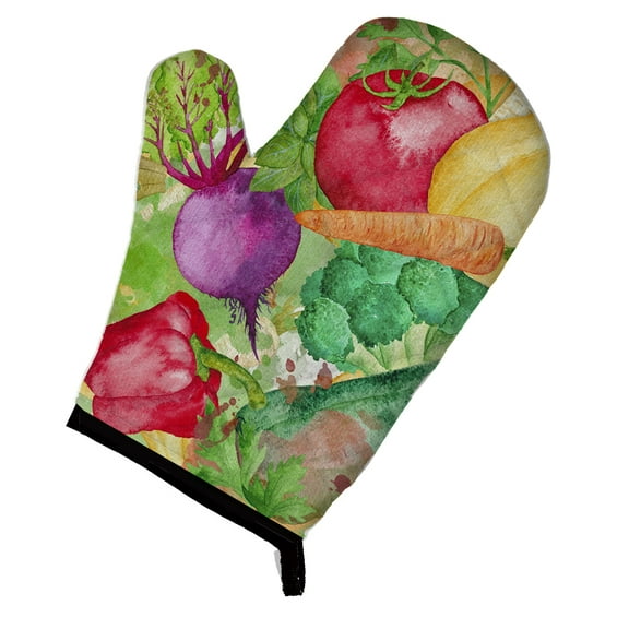 Watercolor Vegetables Farm to Table Oven Mitt