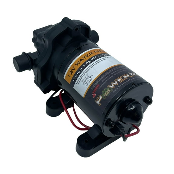 PowerMax PMWP3G-12V 12V Water Pump - 3.2 GPM / 45 PSI