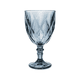thumbnail image 1 of Juego 8 Copas de Vidrio Cristal para Champaña Vino Agua Color Azul Cobalto, 1 of 1