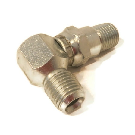 The ROP Shop 90° Snow Plow Hydraulic Hose Swivel Elbow Fitting replaces Meyer 21855, 21855C