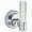 Chrome, variant on Westinghouse Lighting Westinghouse Cava One-Light LED Indoor Wall Fixture, Chrome Finish and Bubble Glass - 1-Light