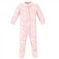 thumbnail image 2 of Hudson Baby Infant Girl Fleece Zipper Sleep and Play 2pk, Swan, 0-3 Months, 2 of 3