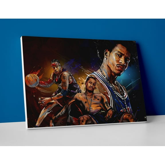 Allen Iverson Ai Poster or Canvas Wall Art