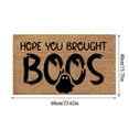 thumbnail image 4 of BJUTIR 1 Pcs Doormat Scary Welcome Door Mats Holiday Party Decorating Supplies Non Rubber Washable Durable Easy To Clean Entry Mat Door Mat, 4 of 5