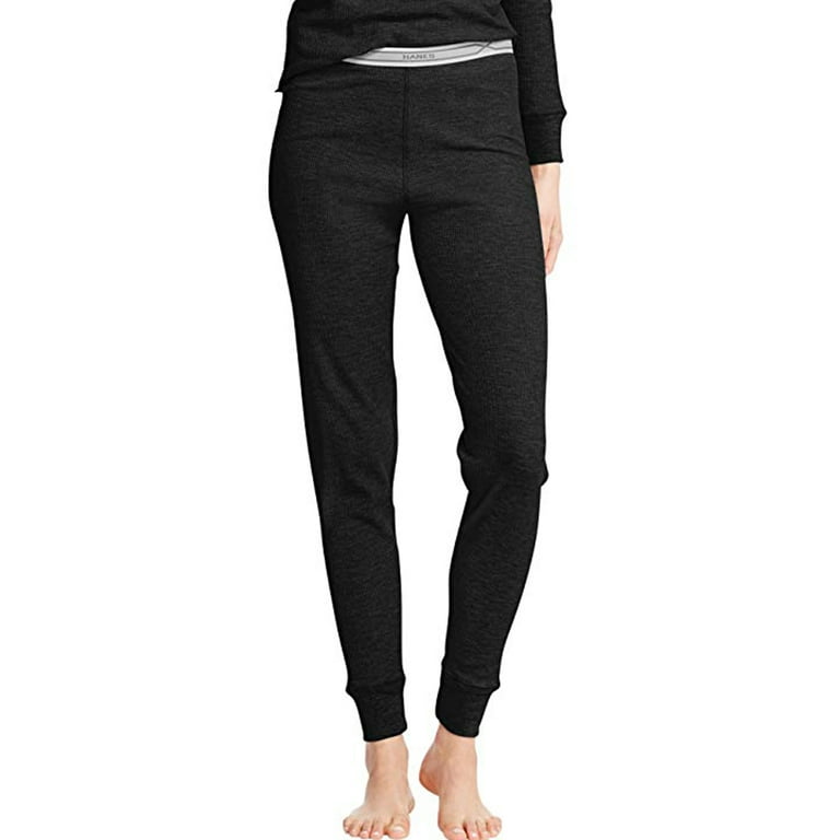 Hanes women's thermal clearance pants