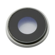 Apple iPhone XR Rear Facing Camera Lens with Bezel Replacement - White