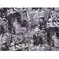 thumbnail image 2 of Zelouf Print On Ity  , Sewing, DIY, Crafts Fabric by the Yard, 091 Silver/blk, 50 Yard, 2 of 2