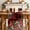 Green Red Deep Red, variant on Cardinal Bird Table Runner 48 Inches Long Farmhouse Dress Scarves, Winter Poinsettia Berry Pine Cones Floral Dining Tablerunner for Coffee Table/Kitchen Island/Party Décor, 13" x 48"