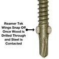 thumbnail image 5 of Tornillos Jake Sales Reamer Tek Torx/Star Head de madera a metal, 14 x 4 pulgadas, 5 of 5