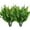 Eucalyptus Grass 6pcs, variant on Morttic Artificial Shrubs Bulk, Plastic Plants Aquatic Grass Fake Green Bushes Greenery Leaves Wedding Indoor Outdoor Home Garden Office Table Centerpieces Arrangements Decoration