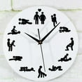 thumbnail image 4 of Reloj de pared para adultos, reloj de pared lele de diversión , reloj colgante de pared moderno creativo, reloj, 4 of 8