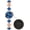 Blue, variant on BESTKANG Women's Bracelet Watch Women Luxury Dress Ladies Stainless Steel Luminous Waterproof Date Wrist Watches