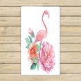 thumbnail image 1 of Toallas de flamencos de Flores de Rosas ABPHQTO Toalla de Spa de mano de viaje para Piscina de baño 40x70 cm, 1 of 1