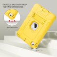 thumbnail image 2 of ULAK iPad mini 3 2 1 Case, Heavy Duty Three Layer Shockproof Sturdy Case with Kickstand for Apple iPad Mini 1st 2nd 3rd Generation for Kids, Yellow, 2 of 8