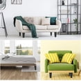 thumbnail image 4 of BUZIFU 4pcs Sofa Legs Plastic Sofa Couch Feet Universal Chair Bed Legs Black Tapered Furniture Feet Replacement Legs with Leg Mounting Plates/Screws for Furniture Table Cabinet (LegHeight: 12cm), 4 of 7