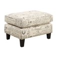 thumbnail image 2 of Picket House Furnishings Pouf Emery en Blanc, 2 of 4